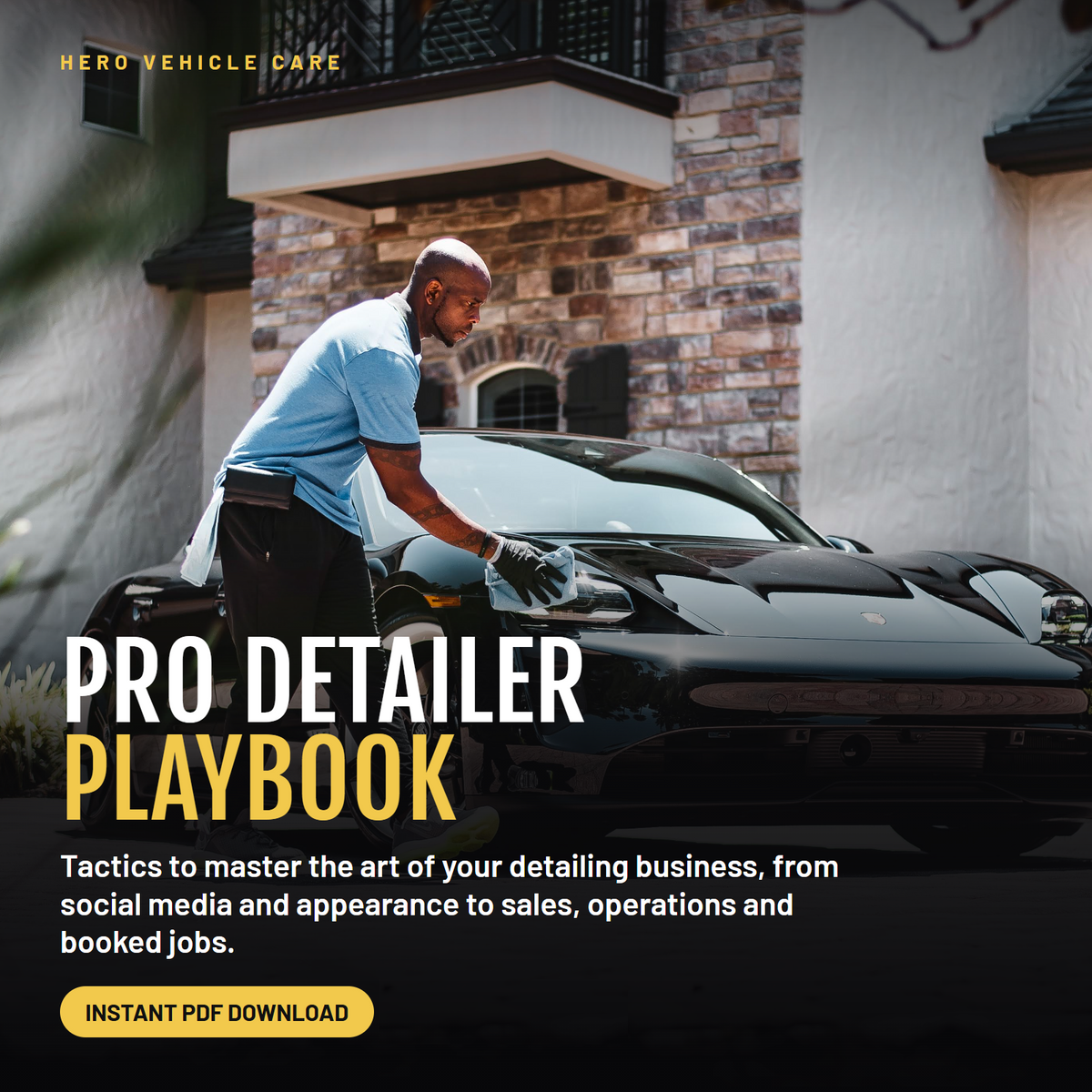 Pro Detailer Playbook e-book cover