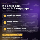 Quick Quote Pro for Auto Detailing is a web app: set up in 3 easy steps, $97 one-time