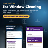 Quick Quote Pro for Window Cleaning — $97 one-time, no subscription