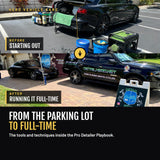 From a parking lot to a full-time detailing business
